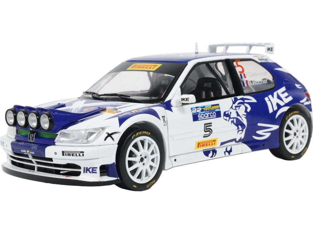 Peugeot 306 Maxi #5 Rallylegend 2024 Delecour/Roche 1:18 Scale Diecast Car – Solido-Solido-Diecast Model Centre