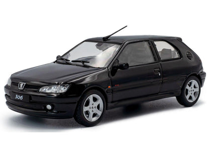 Peugeot 306 S16 1994 Noir Onyx 1:43 Scale Solido Diecast Model-Solido-Diecast Model Centre