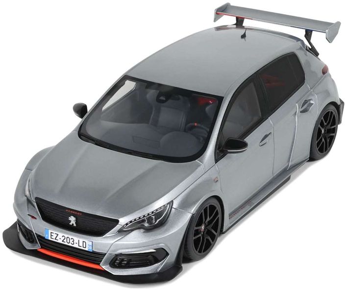 Peugeot 308 RC Byfactory 2020 Gris Artense 1:18 Scale OttOmobile Resin Model-OttOmobile-Diecast Model Centre