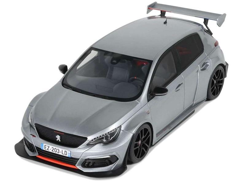 Peugeot 308 RC Byfactory 2020 Gris Artense 1:18 Scale OttOmobile Resin Model-OttOmobile-Diecast Model Centre