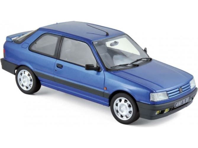 Peugeot 309 GTi 16 1991 Miami Blue - 1:18 Scale Diecast Model Car-Norev-Diecast Model Centre