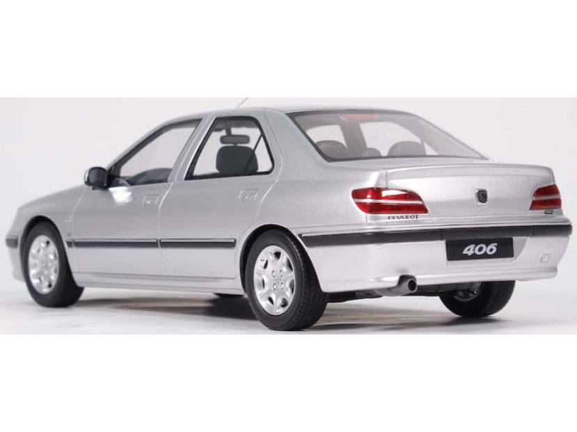 Peugeot 406 3.0 V6 24V Grey Quartz Metallic 2000 1:18 Scale Resin Car – OttOmobile Samurai Collection-OttOmobile-Diecast Model Centre