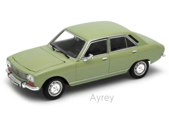 Peugeot 504 1975 Gold 1:24 Scale Welly Diecast Model-Welly-Diecast Model Centre