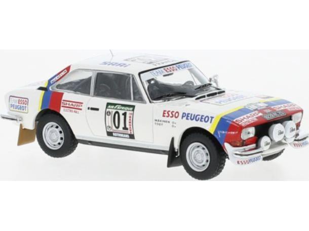 Peugeot 504 Coupe V6 #1 Rally WM Rallye Cote d Ivoire 1978 T.Makinen/J.Todt 1:43 Scale IXO Diecast Model Car-IXO-Diecast Model Centre