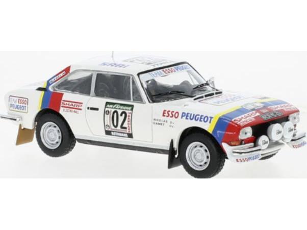 Peugeot 504 Coupe V6 #2 Rally WM Rallye Cote d Ivoire 1978 J.P.Nicolas/M.Gamet 1:43 Scale IXO Diecast Model Car-IXO-Diecast Model Centre