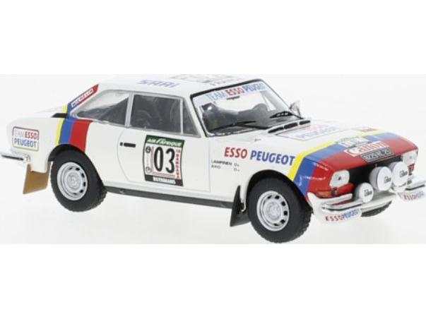 Peugeot 504 Coupe V6 #3 Rally WM Rallye Cote d Ivoire 1978 S.Lampinen/A.Aho 1:43 Scale IXO Diecast Model Car-IXO-Diecast Model Centre
