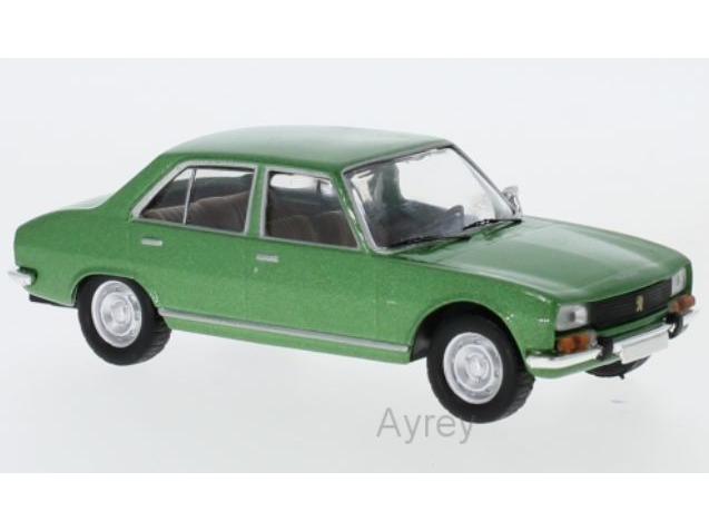 Peugeot 504 Metallic Green 1969 1:43 Scale IXO Diecast Model Car-IXO-Diecast Model Centre