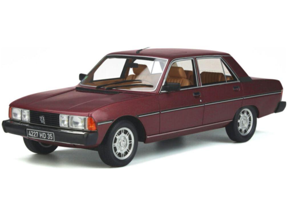 Peugeot 604 GTi Red 1983 1:18 Scale Resin Model Car – OttOmobile-OttOmobile-Diecast Model Centre