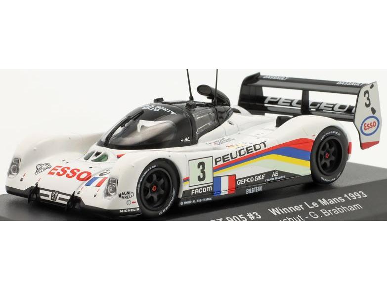 Peugeot 905 #3 Winner 24h Le Mans 1993 Helary/Bouchut/Brabham 1:43 Scale IXO Diecast Model Car-IXO-Diecast Model Centre