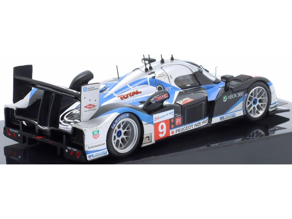 Peugeot 908 HDi FAP #9 Sieger 24h Le Mans 2009 Brabham/Gene/Wurz 1:43 Scale IXO Diecast Model Car-IXO-Diecast Model Centre