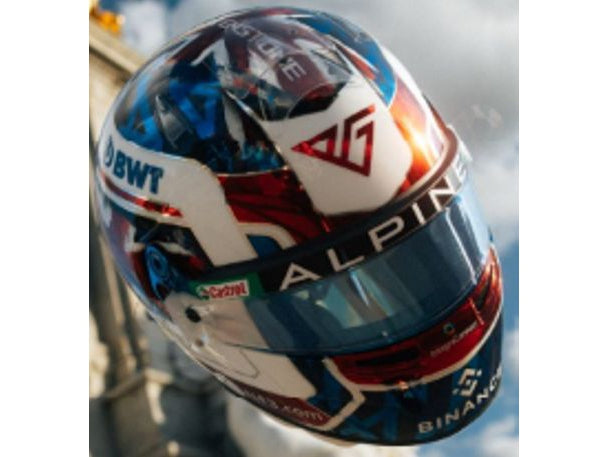 Pierre Gasly BWT Alpine F1 British GP 2023 - 1:5 Scale Replica Helmet-Spark-Diecast Model Centre
