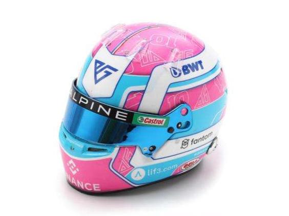 Pierre Gasly F1 Miami GP 2023 Helmet 1:5 Scale Spark Resin Replica-Spark-Diecast Model Centre