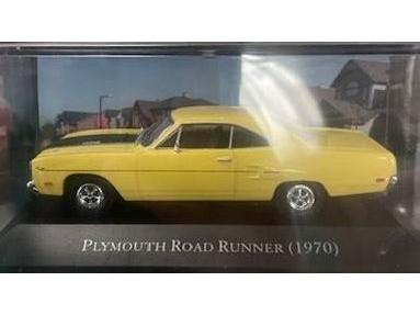 Plymouth Road Runner 1970 Yellow 1:43 Scale Unbranded Diecast Model Car-Unbranded-Diecast Model Centre