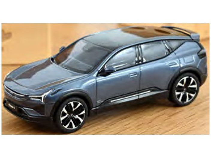 Polestar 3 2024 Midnight - 1:43 Scale Model Car-Norev-Diecast Model Centre