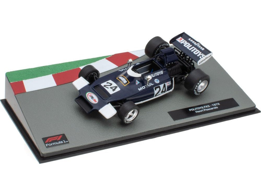 Politoys FX3 #24 F1 British GP 1972 Henri Perscarolo - 1:43 Scale Diecast Model Car-Unbranded-Diecast Model Centre