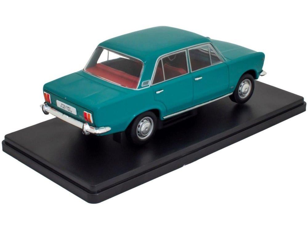 Polski Fiat 125P Green/Blue 1:24 Scale Unbranded Diecast Model Car-Unbranded-Diecast Model Centre