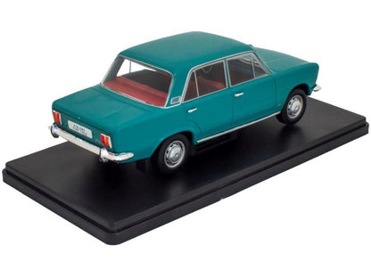 Polski Fiat 125P Green/Blue 1:24 Scale Unbranded Diecast Model Car-Unbranded-Diecast Model Centre