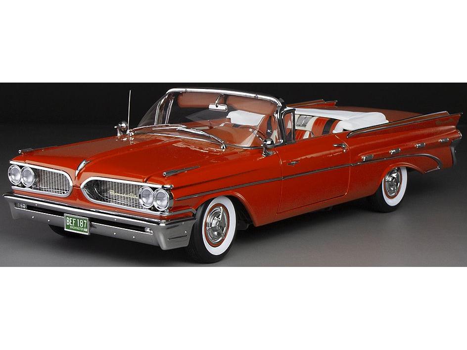 Pontiac Bonneville Open Convertible 1959 Sunset Glow 1:18 Scale Sun Star Diecast Model Car-Sun Star-Diecast Model Centre