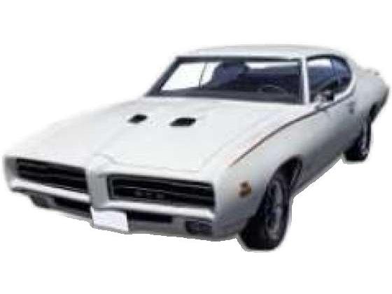 Pontiac GTO 1969 White 1:24 Scale Diecast Car – Welly-Welly-Diecast Model Centre