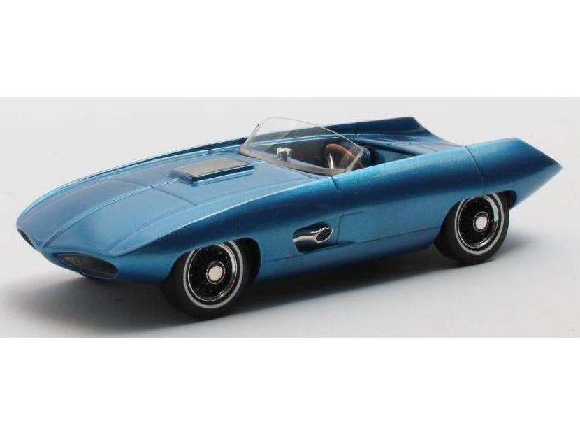 Pontiac Vivant 77 Adams Blue 1965 1:43 Scale Matrix Resin Model Car-Matrix-Diecast Model Centre