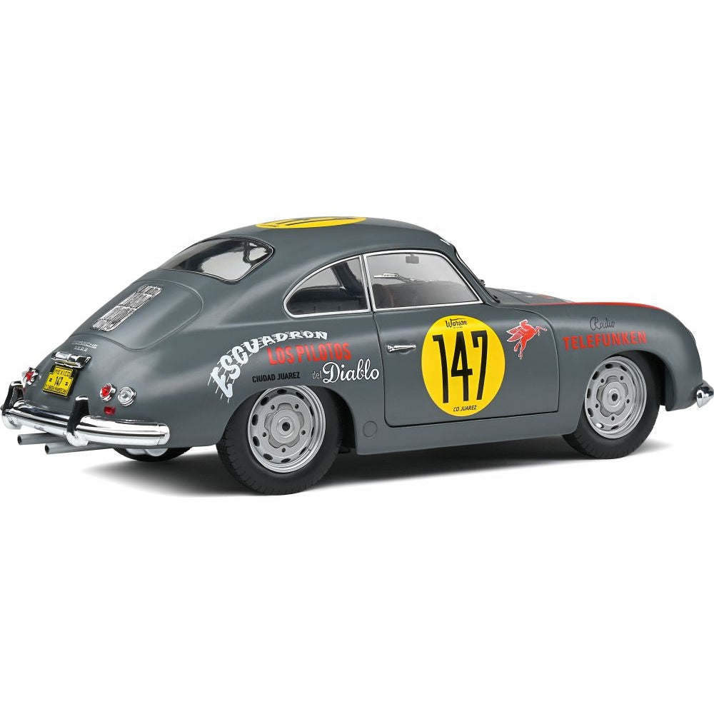 Porsche 356 Pre-A 1954 grey - 1:18 Scale Diecast Model Car-Solido-Diecast Model Centre