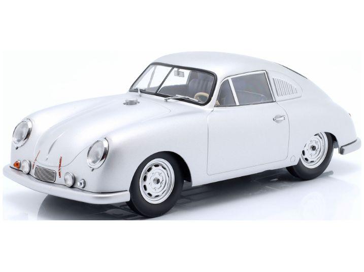 Porsche 356 SL Plain Body Version 1951 Silver 1:18 Scale Werk83 Diecast Model Car-Werk83-Diecast Model Centre