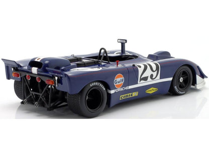 Porsche 908/02 Camera Car #29 9th 24h Le Mans 1970 Linge Williams 1:18 Scale Diecast Car – Werk83-Werk83-Diecast Model Centre