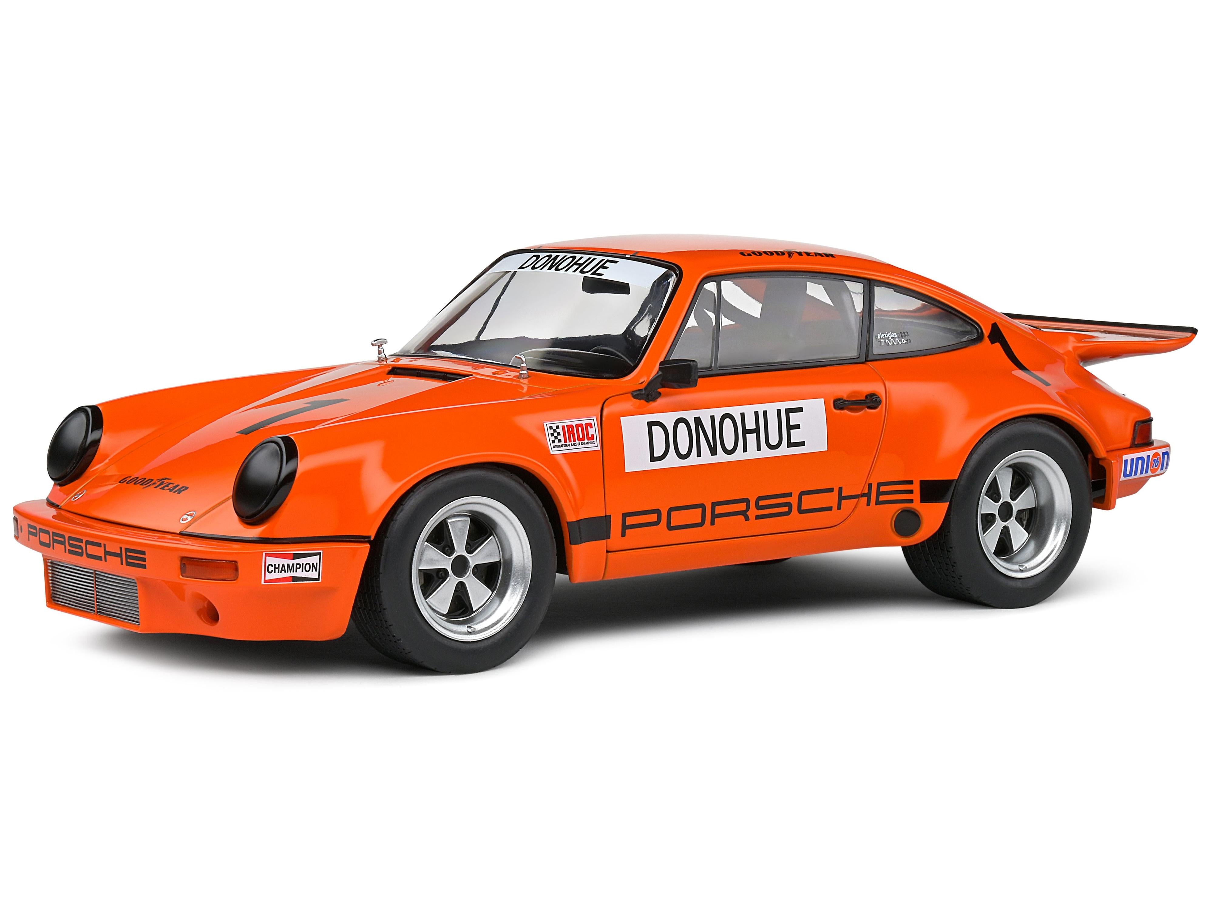 Porsche 911 #1 Donohue IROC Daytona 1974 1:18 Scale Solido Diecast Model-Solido-Diecast Model Centre