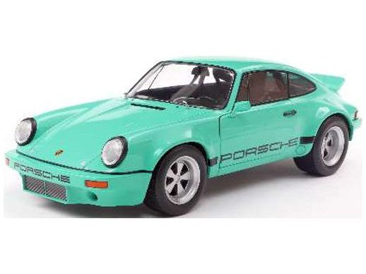 Porsche 911 #1 IROC 1974 Mint Green - 1:18 Scale Model Car-Solido-Diecast Model Centre