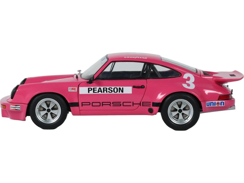 Porsche 911 #3 IROC Daytona 1974 Pearson 1:18 Scale Diecast Car – Solido-Solido-Diecast Model Centre