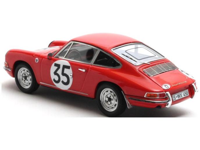 Porsche 911 #35 Le Mans Red 1966 1:43 Scale Matrix Resin Model Car-Matrix-Diecast Model Centre