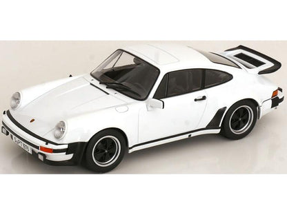 Porsche 911 (930) Turbo 3.0 1976 White 1:18 Scale Diecast Car – KK Scale-KK Scale-Diecast Model Centre