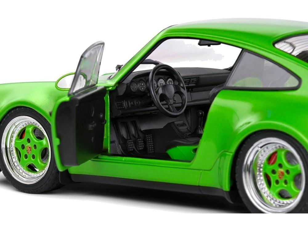 Porsche 911 (964) Carrera 3.8 RS Green Metallic 1990 1:18 Scale Diecast Model Car – Solido-Solido-Diecast Model Centre