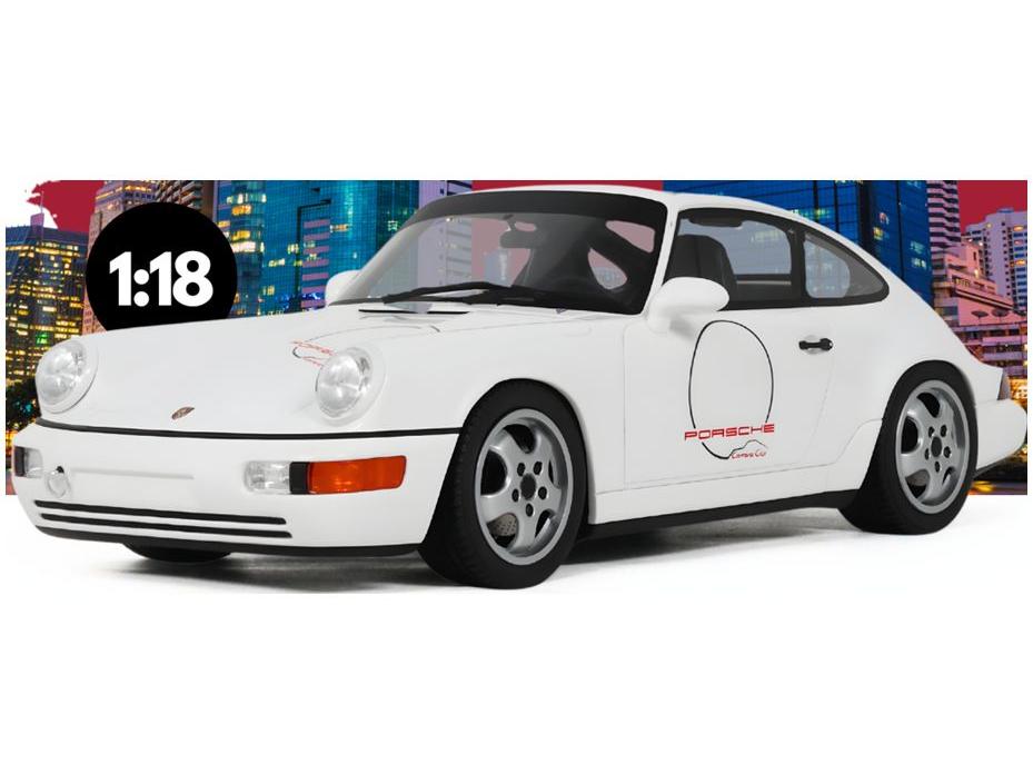 Porsche 911 [964] Carrera Cup USA Edition White 1992 1:18 Scale GT Spirit Resin Model Car-GT Spirit-Diecast Model Centre
