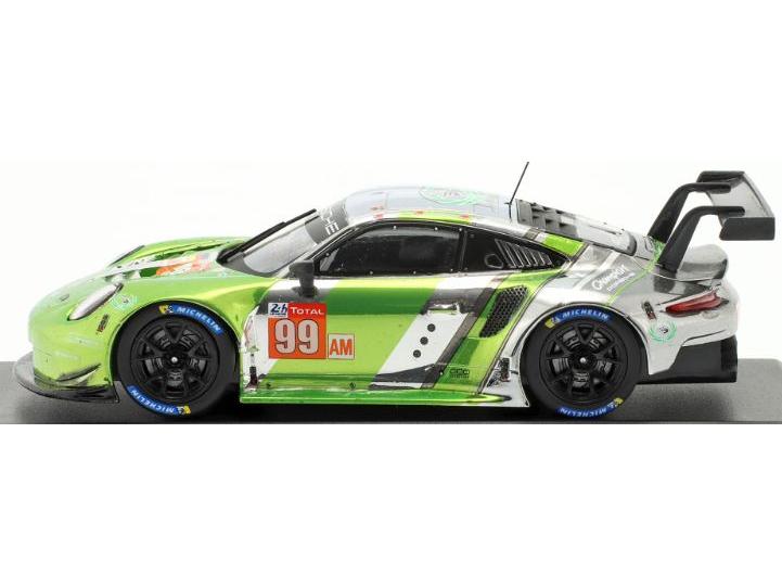 Porsche 911 #99 RSR Proton Competition 24h Le Mans 2018 P. Long/T. Pappas/S. Pumpelly 1:43 Scale IXO Diecast Model Car-IXO-Diecast Model Centre