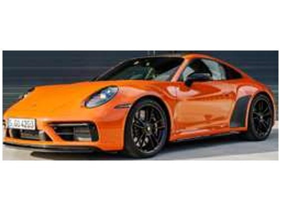 Porsche 911 (992) Carrera 4 GTS 2023 orange - 1:43 Scale Model Car-Solido-Diecast Model Centre