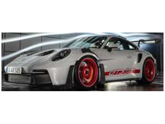 Porsche 911 (992) GT3 RS 2023 grey w/red accents - 1:43 Scale Model Car-Solido-Diecast Model Centre