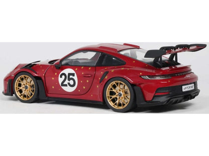 Porsche 911 (992) GT3 RS Christmas Edition #25 Red 2026 1:18 Scale Diecast Model Car – Solido-Solido-Diecast Model Centre