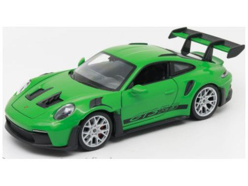 Porsche 911 (992) GTR RS green - 1:24 Scale Model Car-Welly-Diecast Model Centre