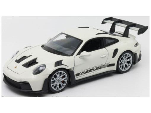 Porsche 911 (992) GTR RS white - 1:24 Scale Model Car-Welly-Diecast Model Centre