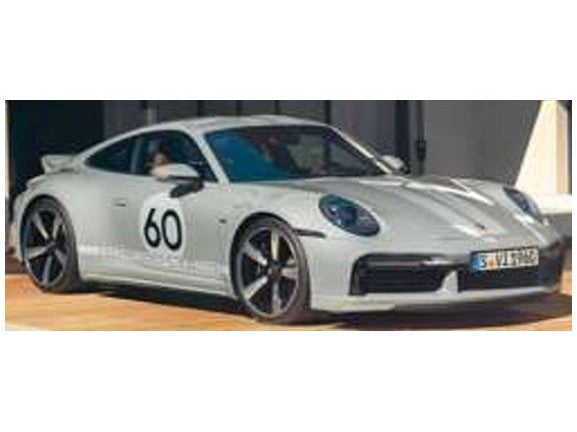 Porsche 911 (992) Sport Classic 2023 grey - 1:43 Scale Model Car-Solido-Diecast Model Centre