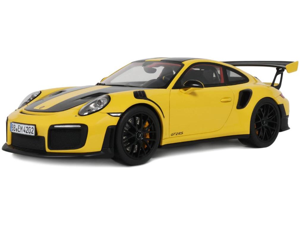 Porsche 911 [992.1] GTS2 RS Nurburgring Lap Record Yellow 2017 1:18 Scale GT Spirit Resin Model Car-GT Spirit-Diecast Model Centre