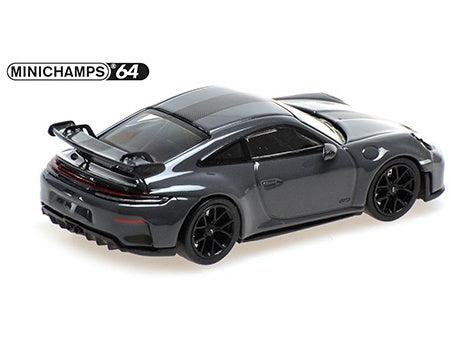 Porsche 911 (992.2) GT3 2025 Grey w/Weissach Package 1:64 Scale Diecast Car – Minichamps-Minichamps-Diecast Model Centre