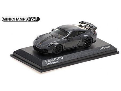 Porsche 911 (992.2) GT3 2025 Grey w/Weissach Package 1:64 Scale Diecast Car – Minichamps-Minichamps-Diecast Model Centre