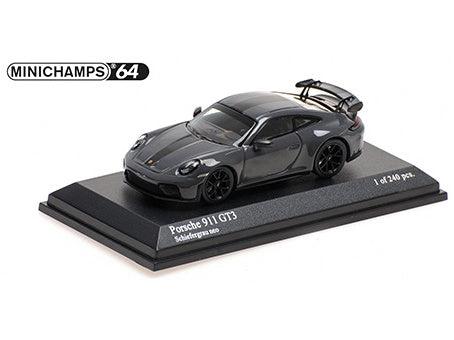 Porsche 911 (992.2) GT3 2025 Grey w/Weissach Package 1:64 Scale Diecast Car – Minichamps-Minichamps-Diecast Model Centre