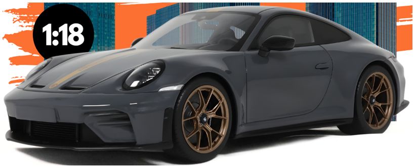 Porsche 911 [992.2] GT3 Touring Grey 2025 1:18 Scale GT Spirit Resin Model Car-GT Spirit-Diecast Model Centre