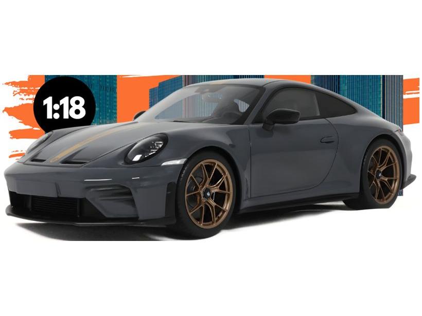 Porsche 911 [992.2] GT3 Touring Grey 2025 1:18 Scale GT Spirit Resin Model Car-GT Spirit-Diecast Model Centre