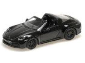 Porsche 911 (992.2) Targa 4 GTS 2025 Black 1:64 Scale Diecast Car – Minichamps-Minichamps-Diecast Model Centre