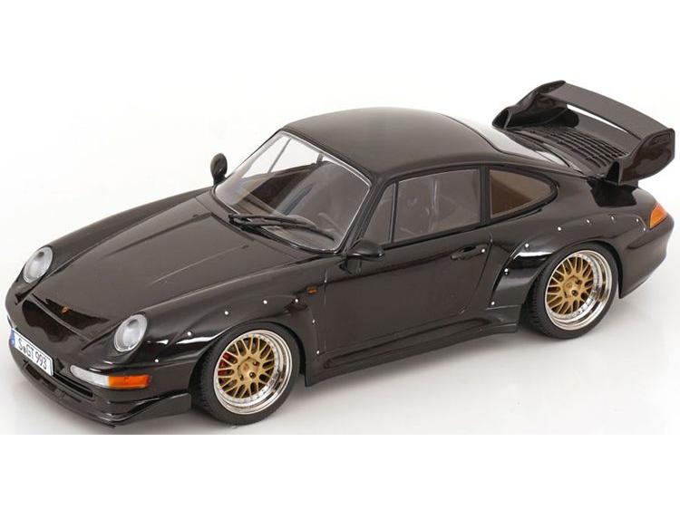 Porsche 911 (993) GT2 1996 BBS Rims Black 1:18 Scale Diecast Model Car – KK Scale-KK Scale-Diecast Model Centre