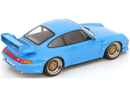 Porsche 911 (993) GT2 1996 BBS Rims Light Blue 1:18 Scale KK Scale Diecast Model Car-KK Scale-Diecast Model Centre